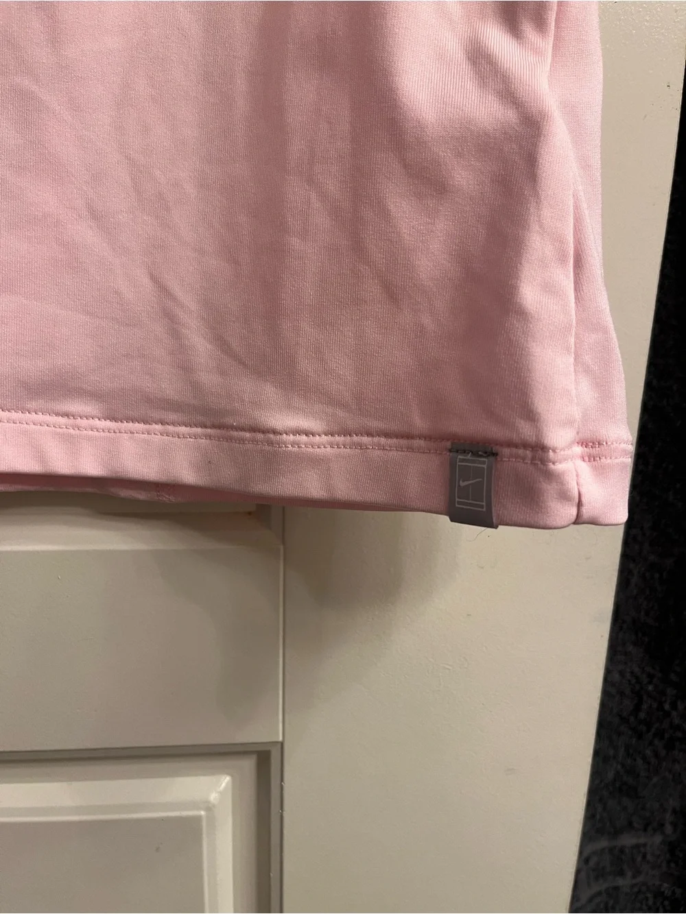 Nike Dri-FIT Tennis Skirt Skort & Tank Top Set Pink Gray M
